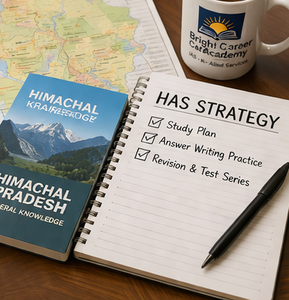 HAS Coaching in Himachal Pradesh HAS Exam Prepration Bright Career Academy HAS Coaching