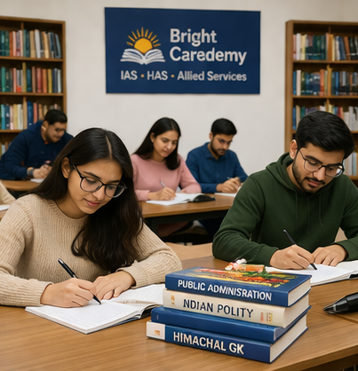HAS Coaching in Himachal Pradesh HAS Exam Prepration Bright Career Academy HAS Coaching