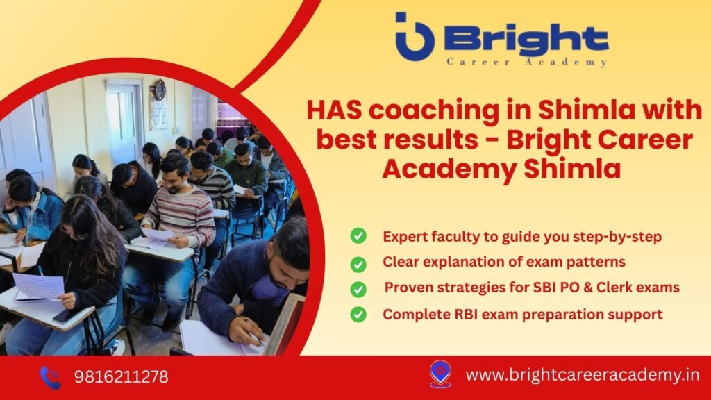 HAS coaching in Shimla with best results
