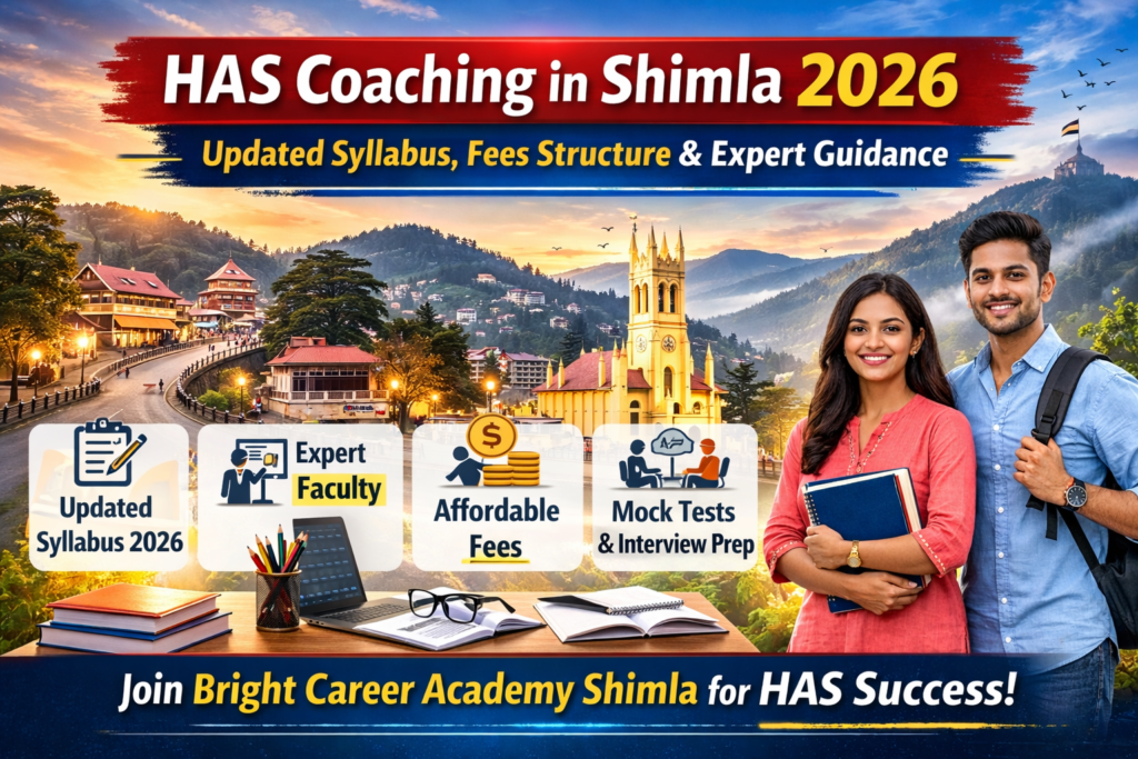HAS Coaching in Shimla 2026